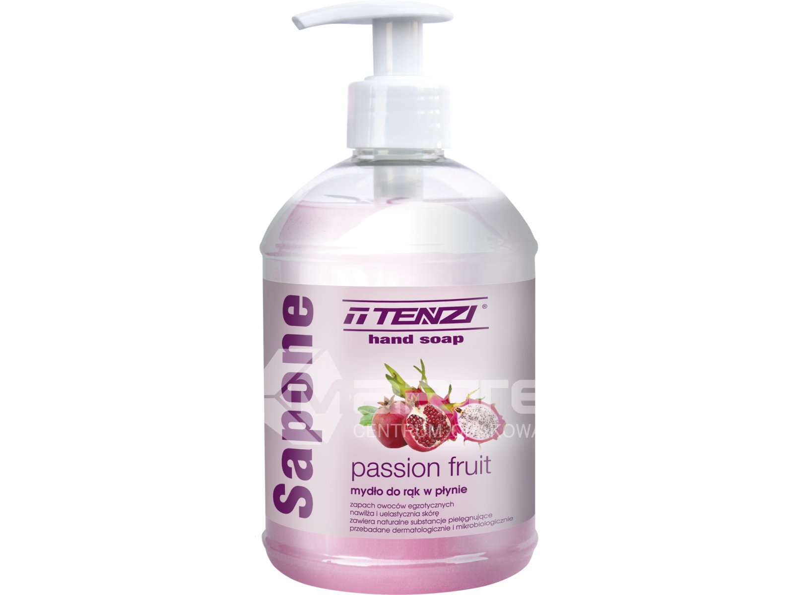Mydło SAPONE PASSION FRUIT różowe Tenzi 500 ml
